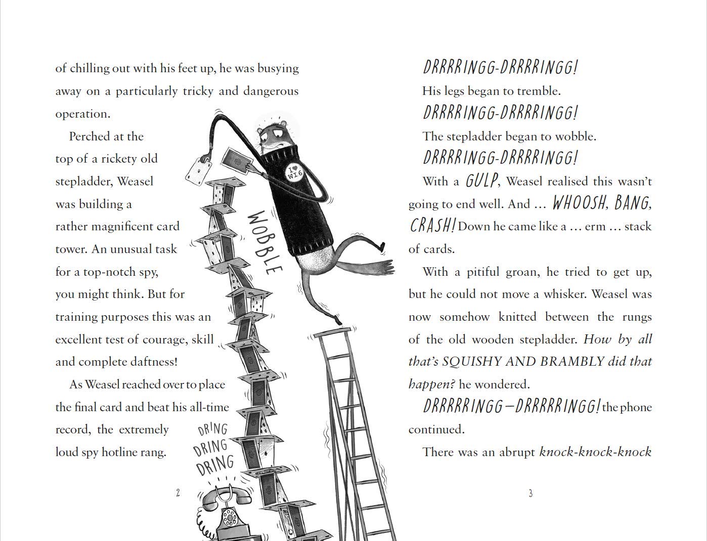 Agent Weasel Pages Nick East Hachette 9781444945270