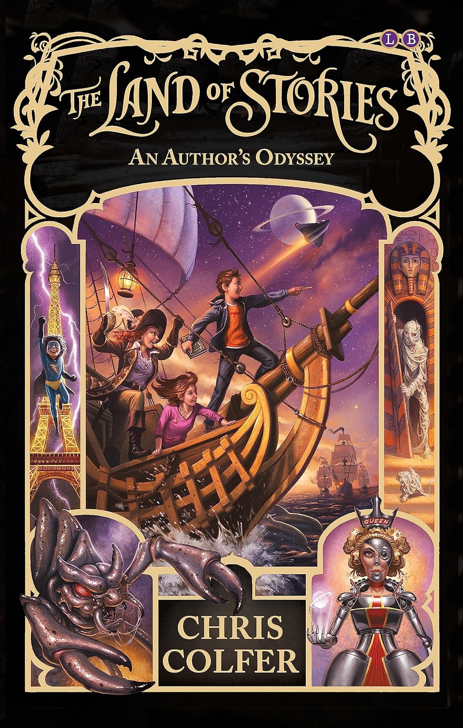 An Author's Odyssey Cover Chris Colfer Hachette 9780349132273