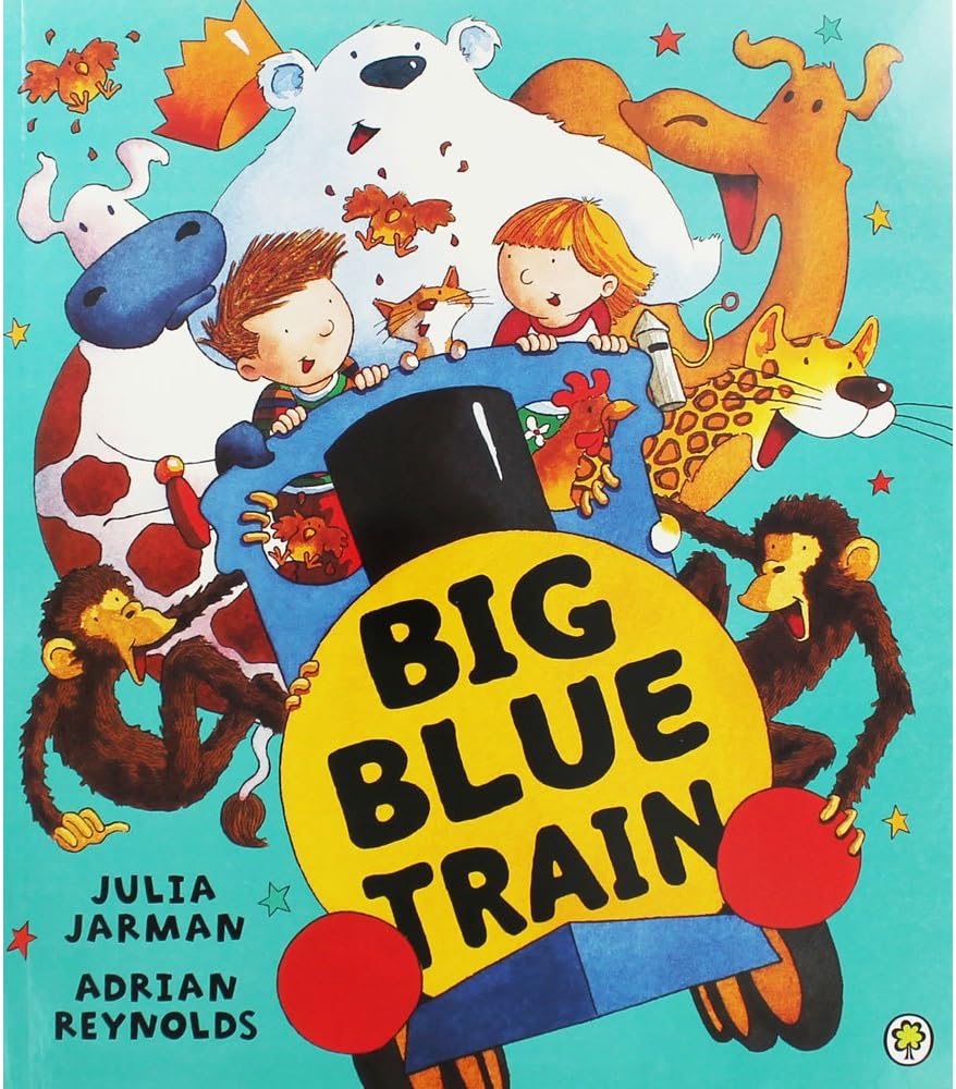 Big Blue Train Cover Hachette Julia Jarman 9781408356036