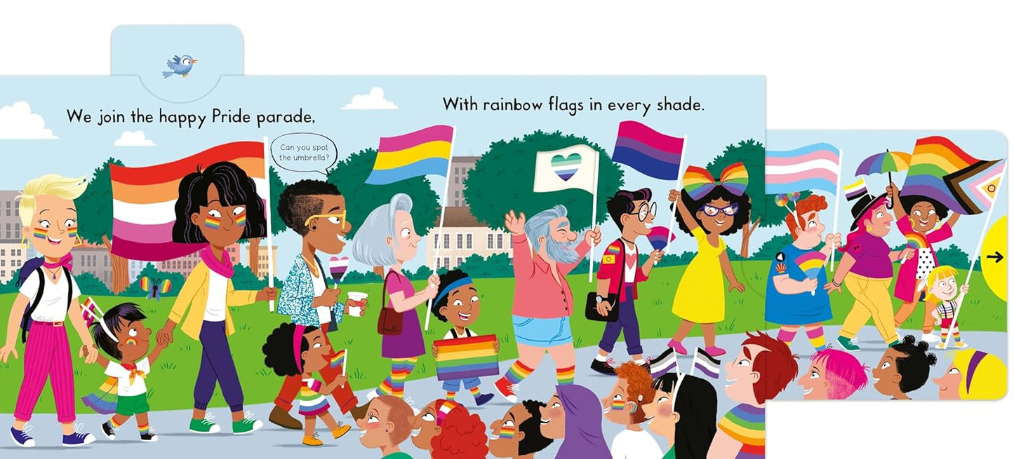 Busy Pride Illustrated by Tommy Doyle Published by Campbell Board Book Inside Cover