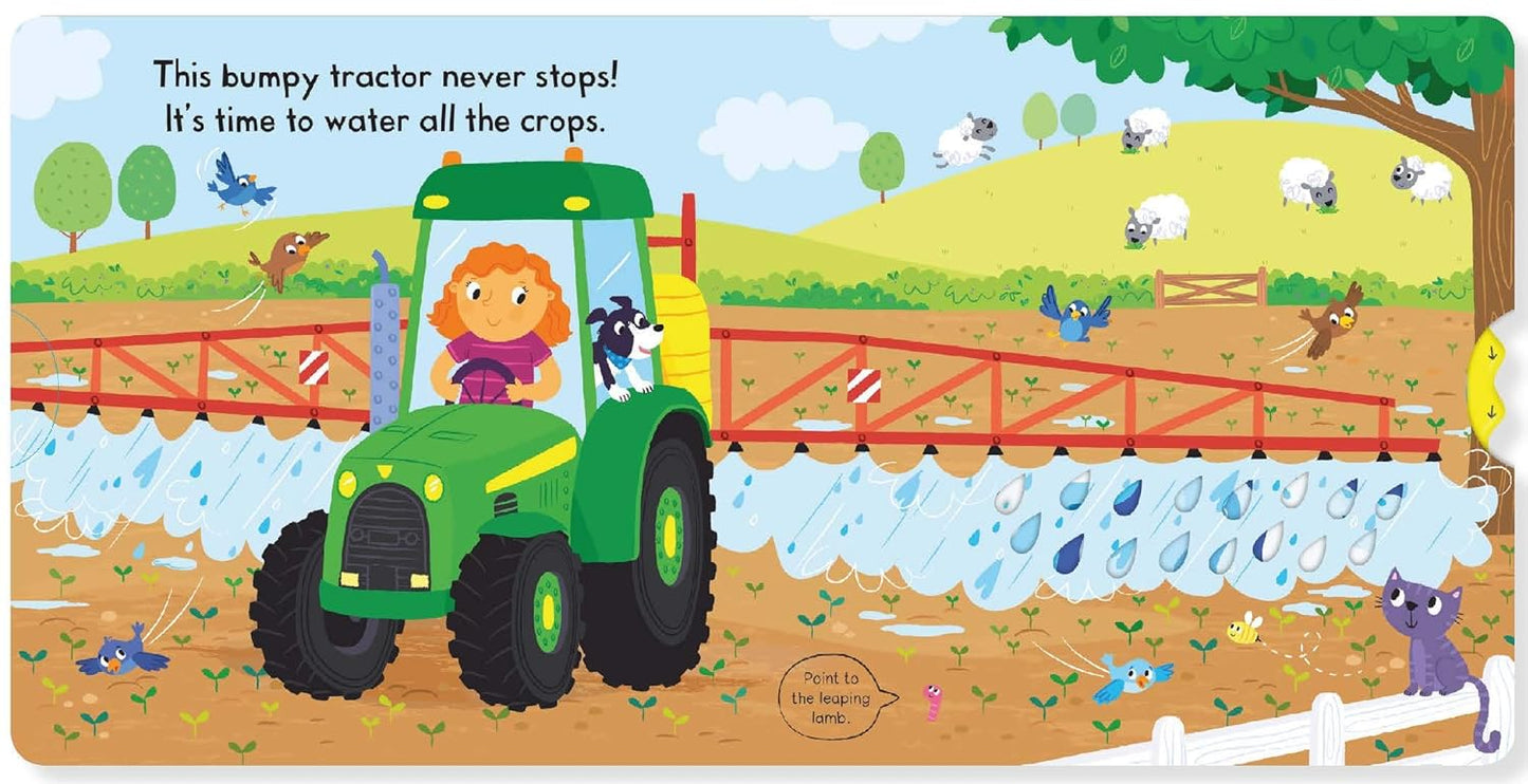 Busy Tractor Illustrated by Samantha Meredith Published by Campbell Inside Pages