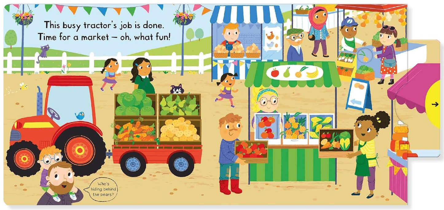 Busy Tractor Illustrated by Samantha Meredith Published by Campbell Pages