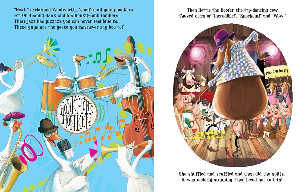 Farmer Clegg's Night Out Inside Peter Bently Pan Macmillan 9781529016086