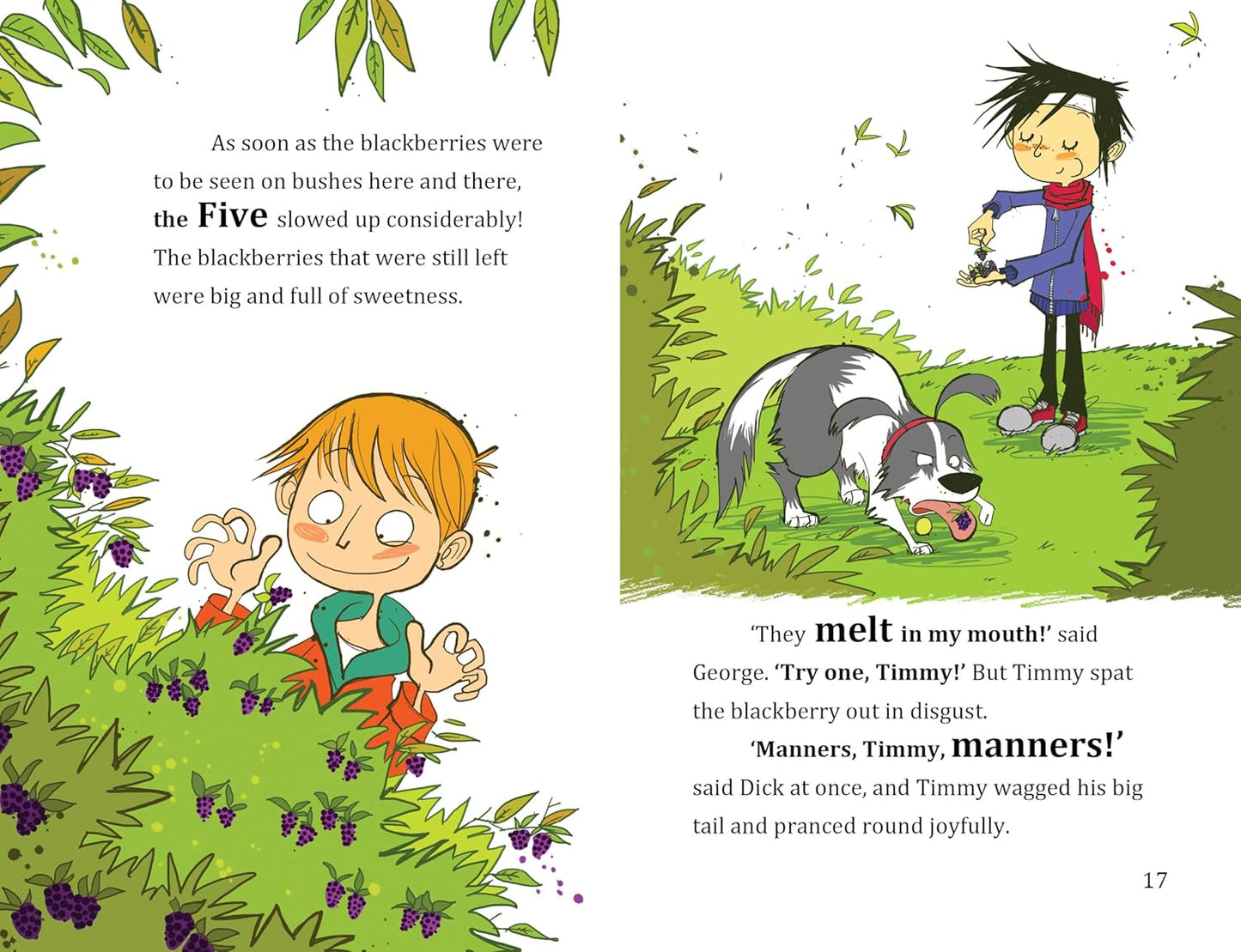 Five and a Half-Term Adventure Pages Enid Blyton Hachette 9781444916256
