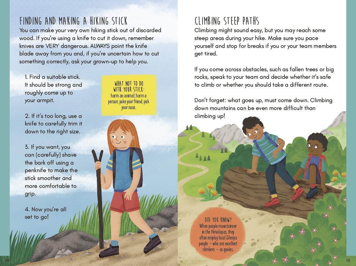 Go Wild in the Mountains Pages Goldie Hawk Nosy Crow 9781788006422