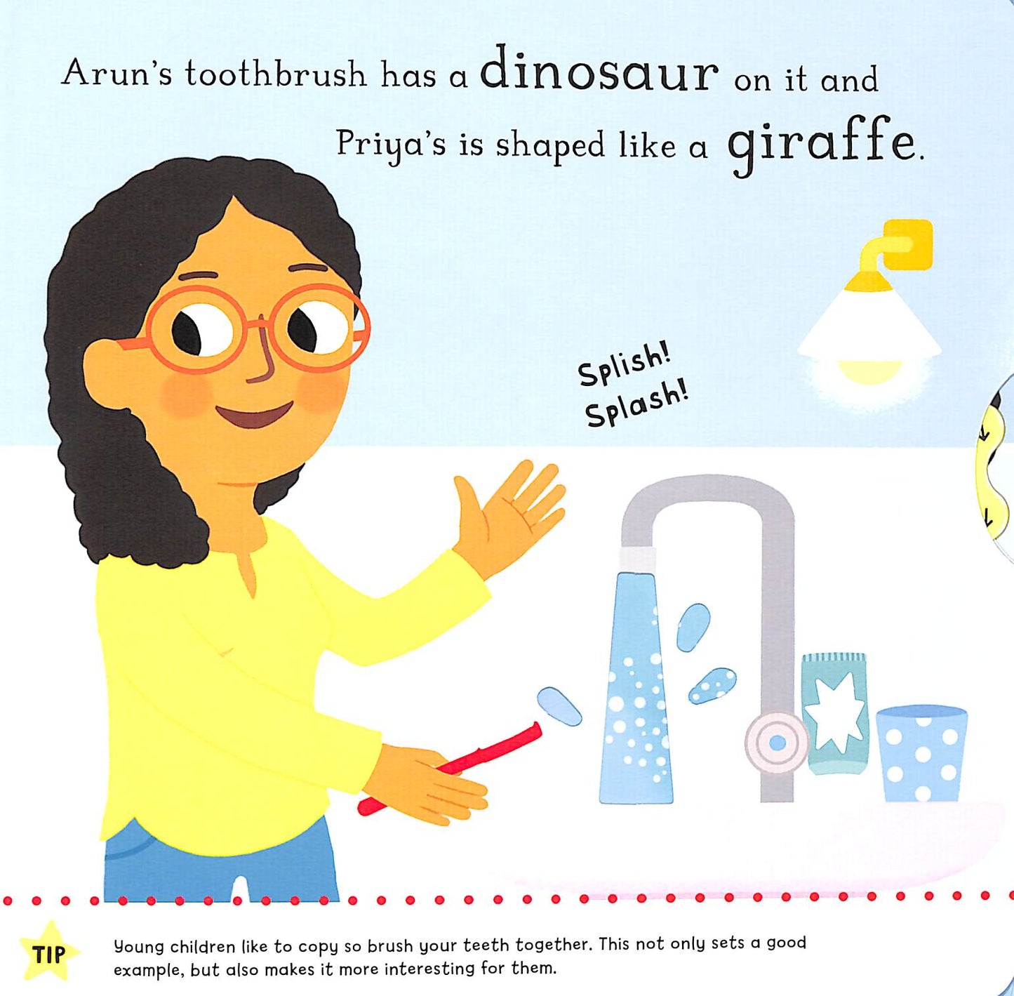Big Steps Let's Brush Our Teeth Illustrated by Marie Kyprianou Publisher Campbell Inside Pages