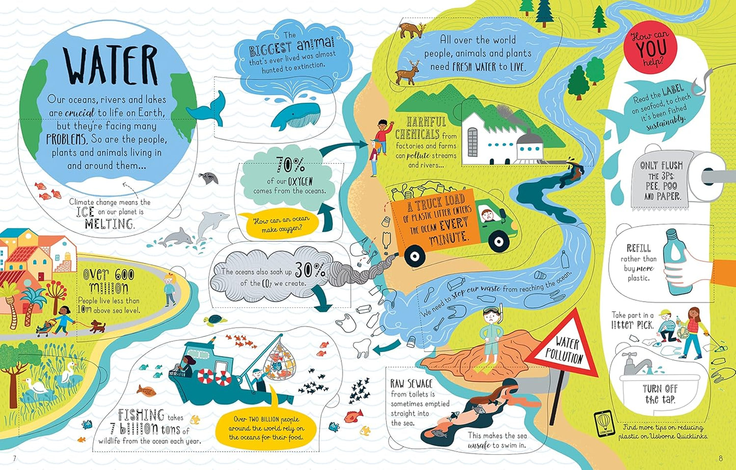 Looking After Our Planet Pages Katie Daynes Usborne 9781474968942