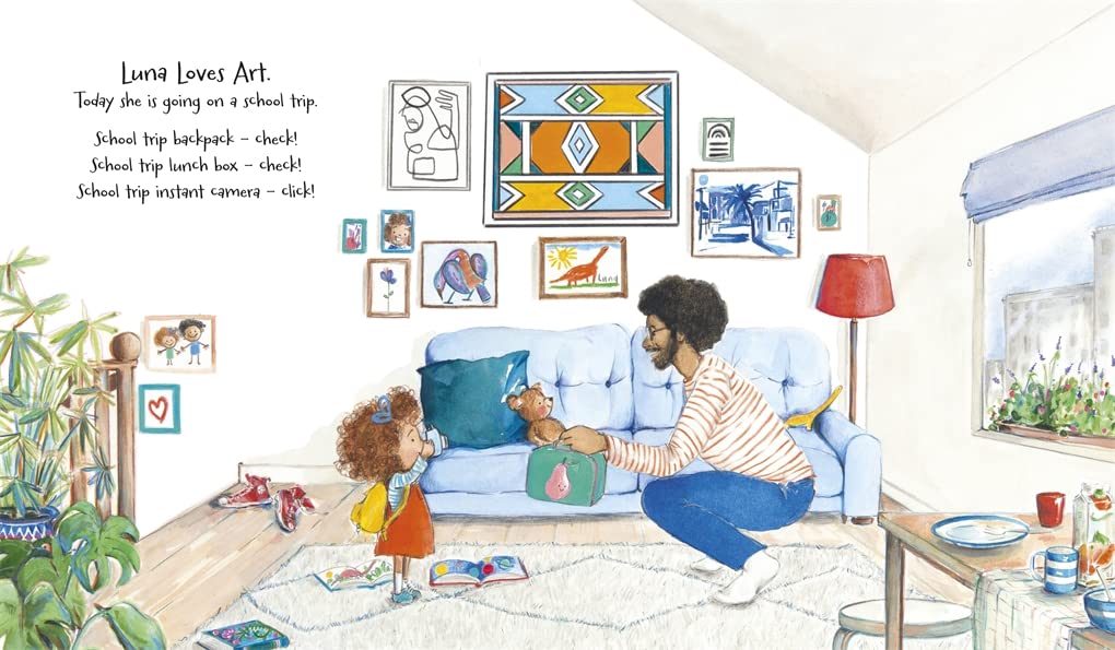 Luna Loves Art Author Joseph Coelho Published Andersen Press Pages 9781839133466