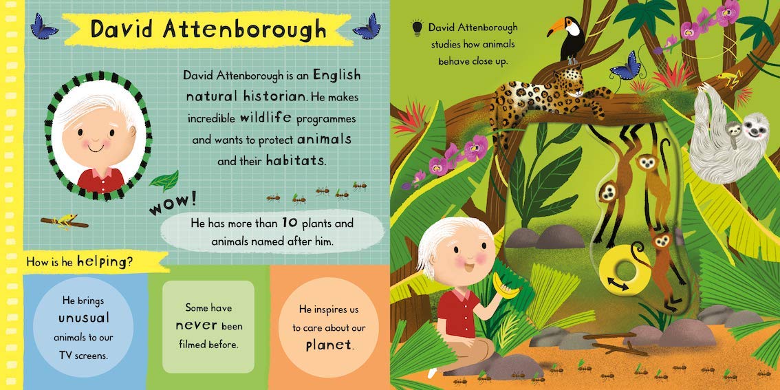 My First Heroes Eco Warriors Illustrated by Nila Aye Published by Campbell Board Book Inside