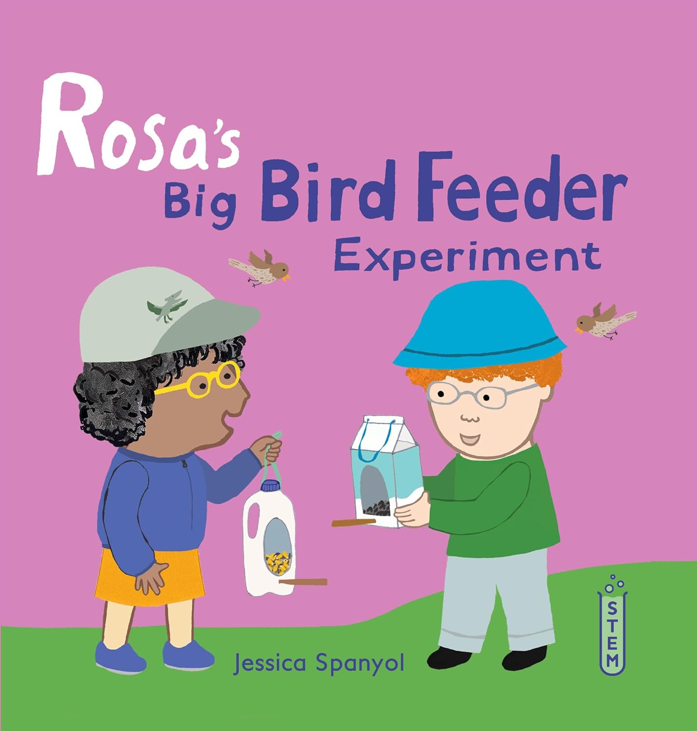 Rosa's Bg Bird Feeder Experiment Illustrated Jessica Spanyol Published Child's Play 9781786286314