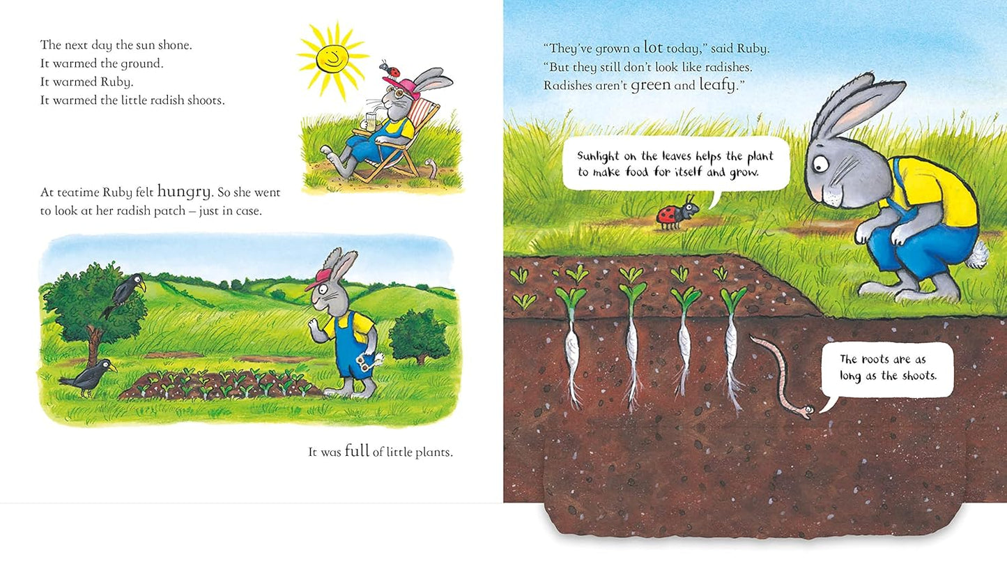 Ruby Plants a Radish Inside Nosy Crow Axel Scheffler 9781839941764