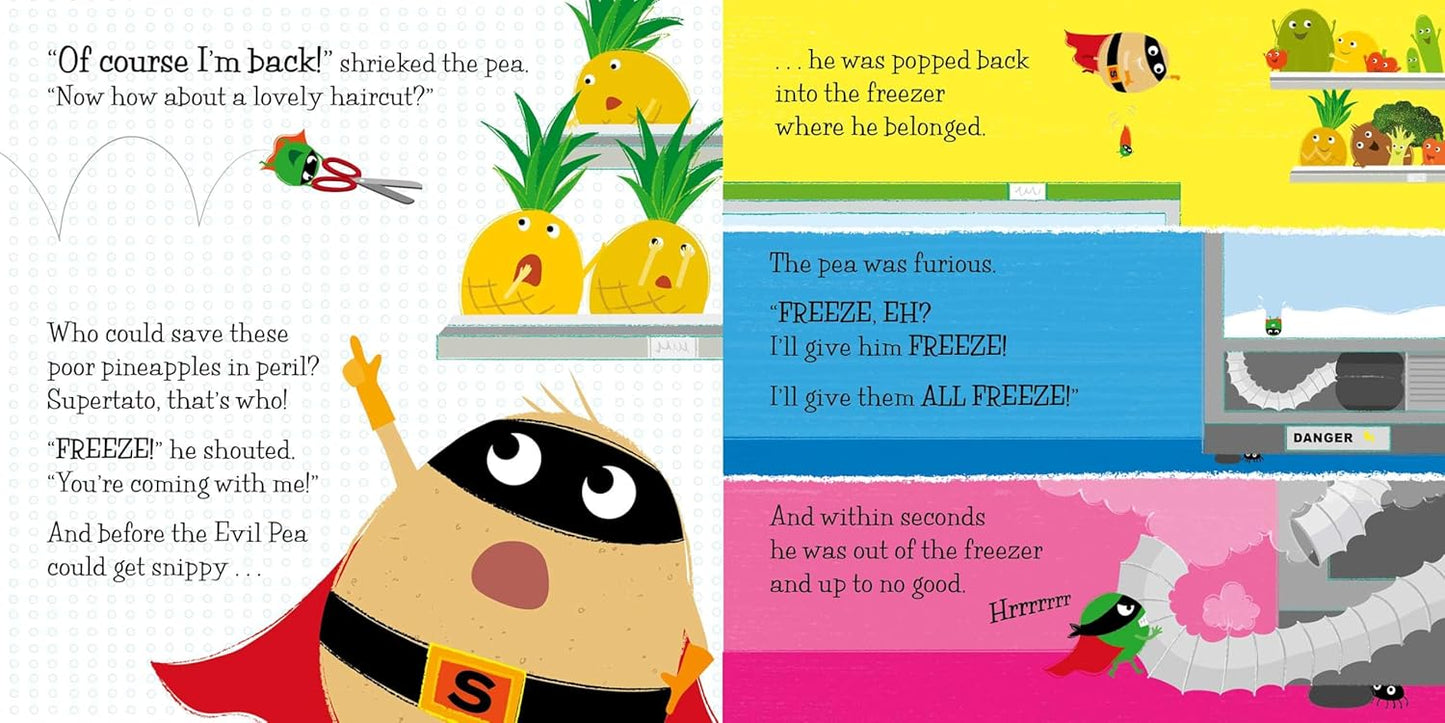 Supertato: Evil Pea Rules Pages Sue Hendra Simon & Schuster 9781471144066