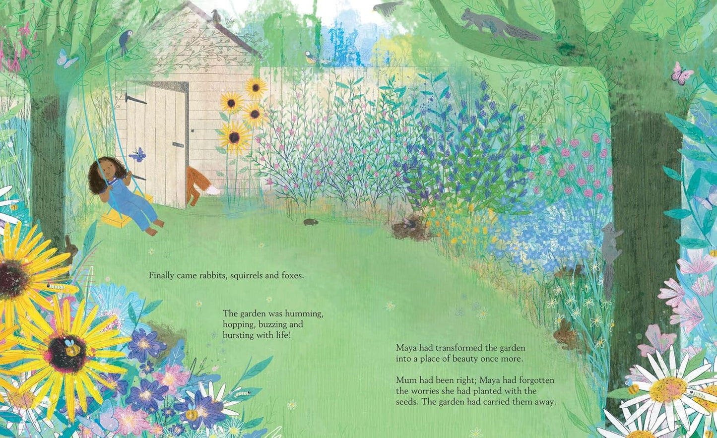The Garden of Hope Pages Isabel Otter Little Tiger Press 9781848578906
