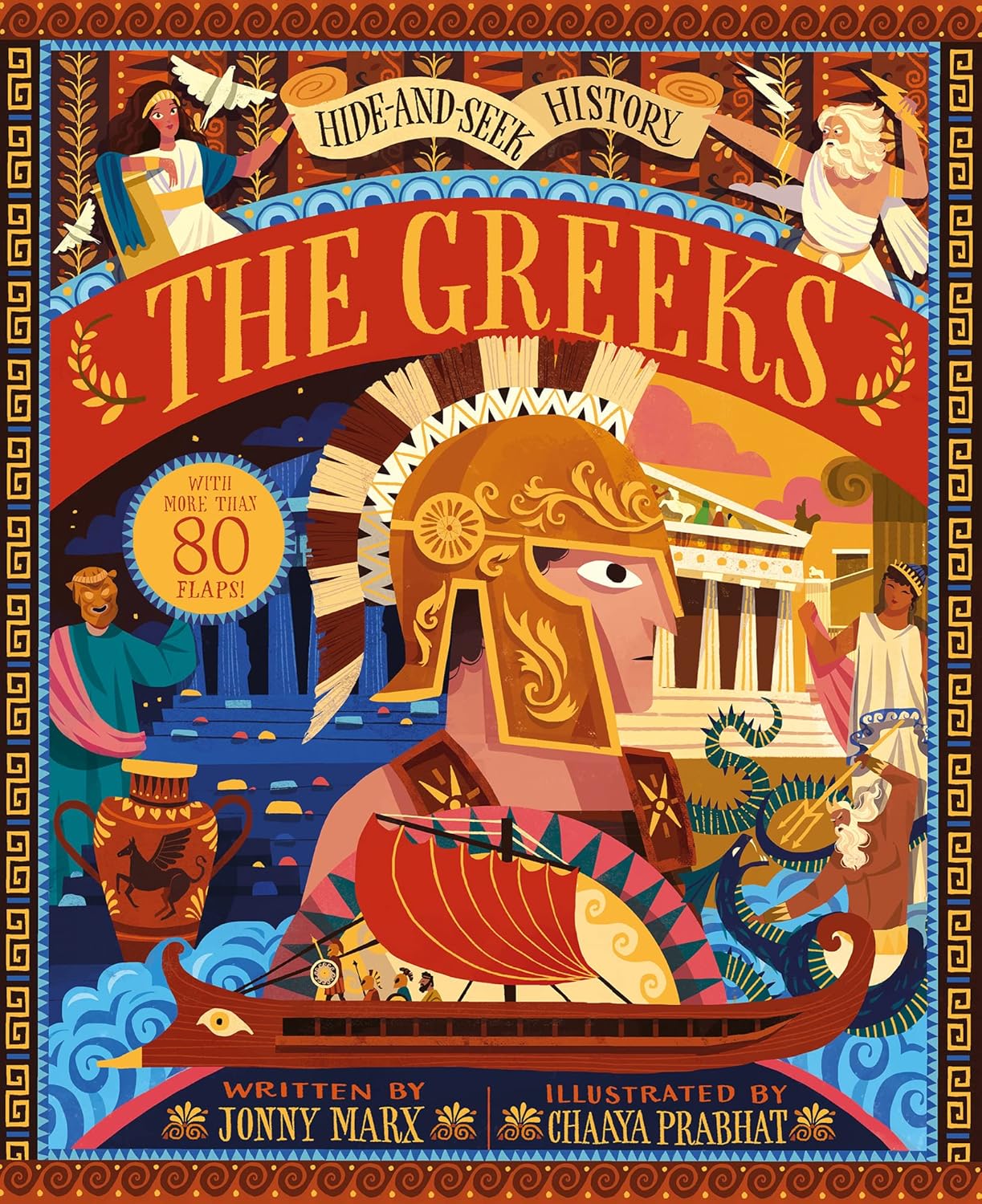 The Greeks Cover Little Tiger Press Jonny Marx 9781838913250