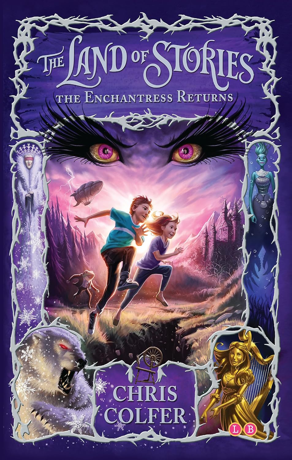 The Land of Stories Enchantress Cover Hachette Chris Colfer 9781907411786