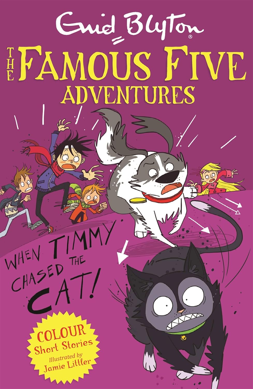 When Timmy Chased the Cat Cover Enid Blyton Hachette 9781444916287