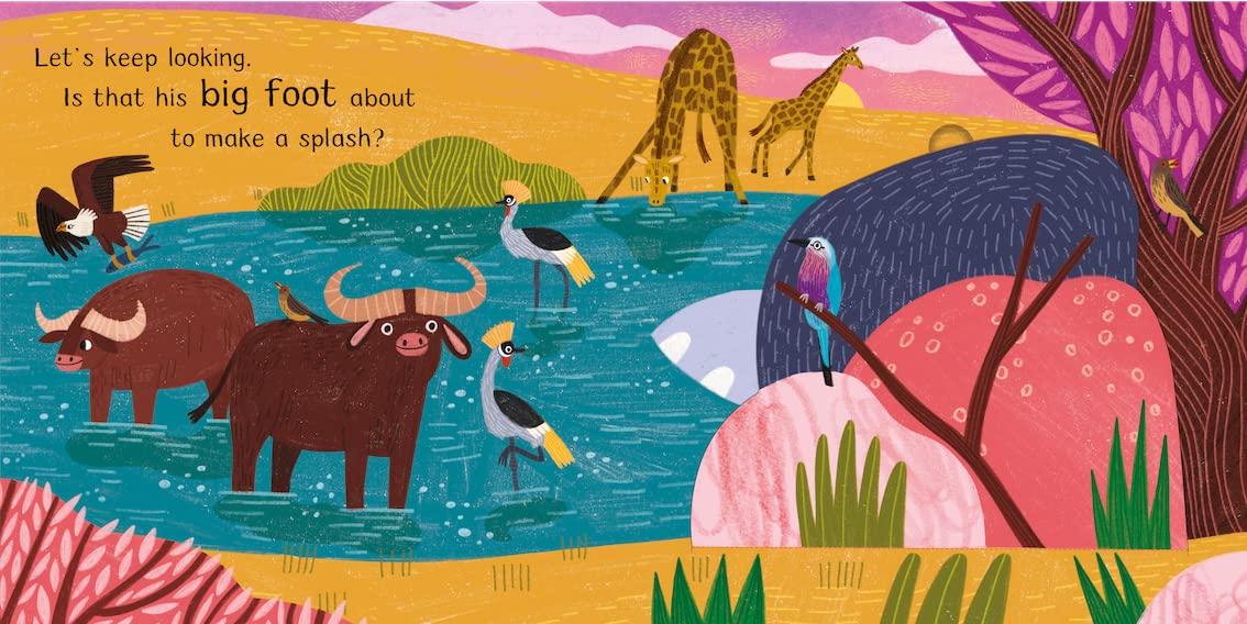 Where is Little Elephant? Illustrated by Hannah Abbo published by Campbell Board Book 9781529098402