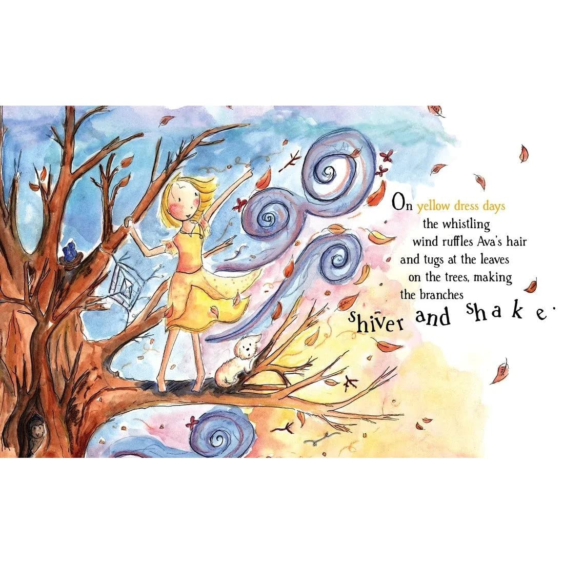 Yellow Dress Day Pages Michelle Worthington New Frontier 9781912858705