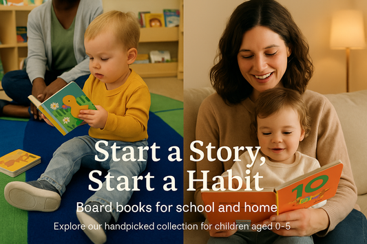 Start a Story, Start a Habit: Nurturing Early Readers with Board Books