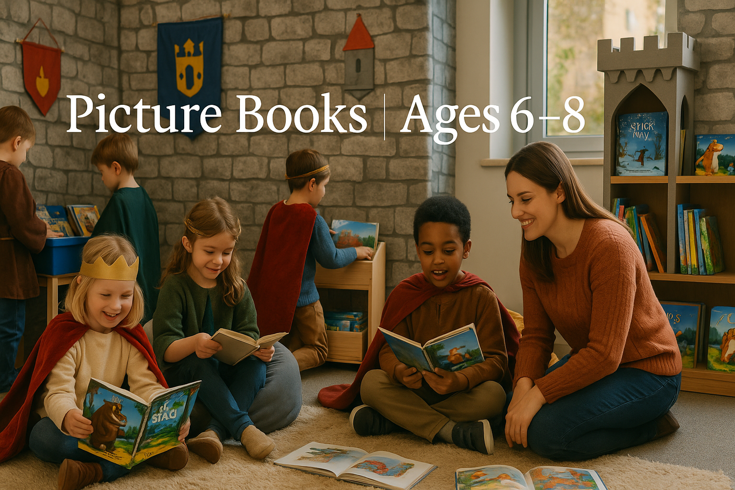 English reading picture books for ages 6-8, mexico 