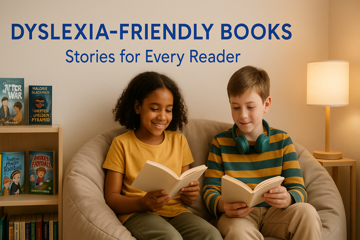 Dyslexia-friendly books for young children 