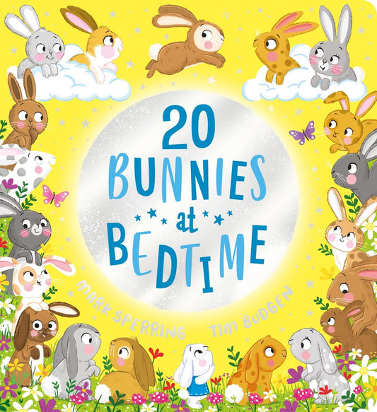 20 Bunnies at Bedtime Front Cover Mark Sperring Published Scholastic 9780702328930