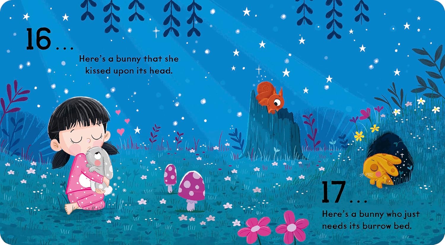 20 Bunnies at Bedtime Pages Mark Sperring Published Scholastic 9780702328930