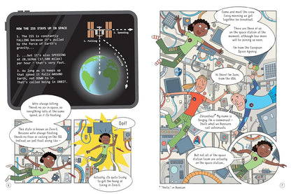 24 Hours in Space Inside Usborne Rob Lloyd Jones 9781474986335
