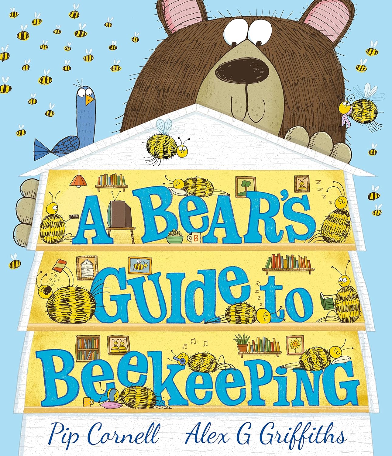 A Bear’s Guide to Beekeeping Front Cover Pip Cornell  Publisher Andersen Press 9781839130274