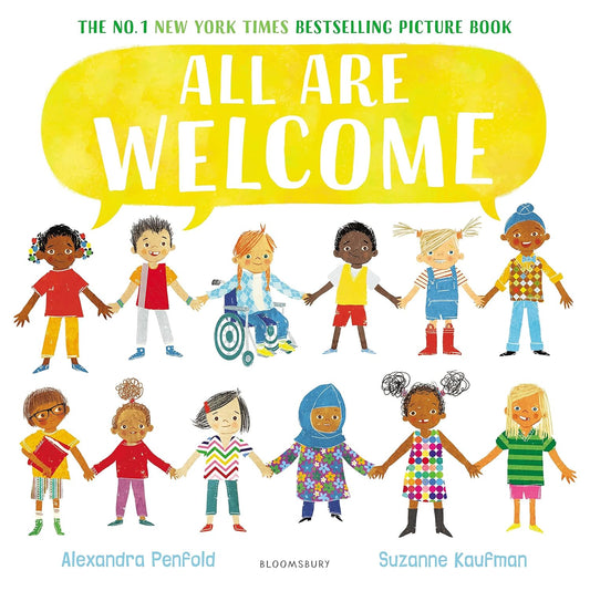 All Are Welcome Author Alexandra Penfold Published Bloomsbury Publishing 9781526604071