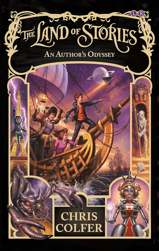 An Author's Odyssey Cover Chris Colfer Hachette 9780349132273