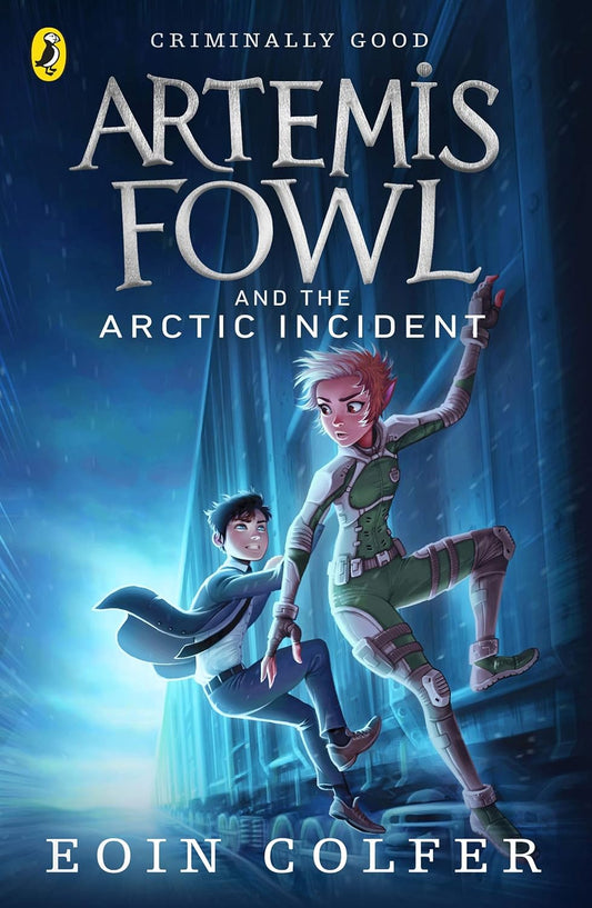 Artemis Fowl and The Arctic Incident Cover  Penguin Eoin Colfer 9780141339108