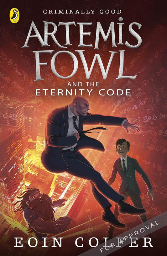 Artemis Fowl and the Eternity Code Cover Penguin Eoin Colfer 9780141339115