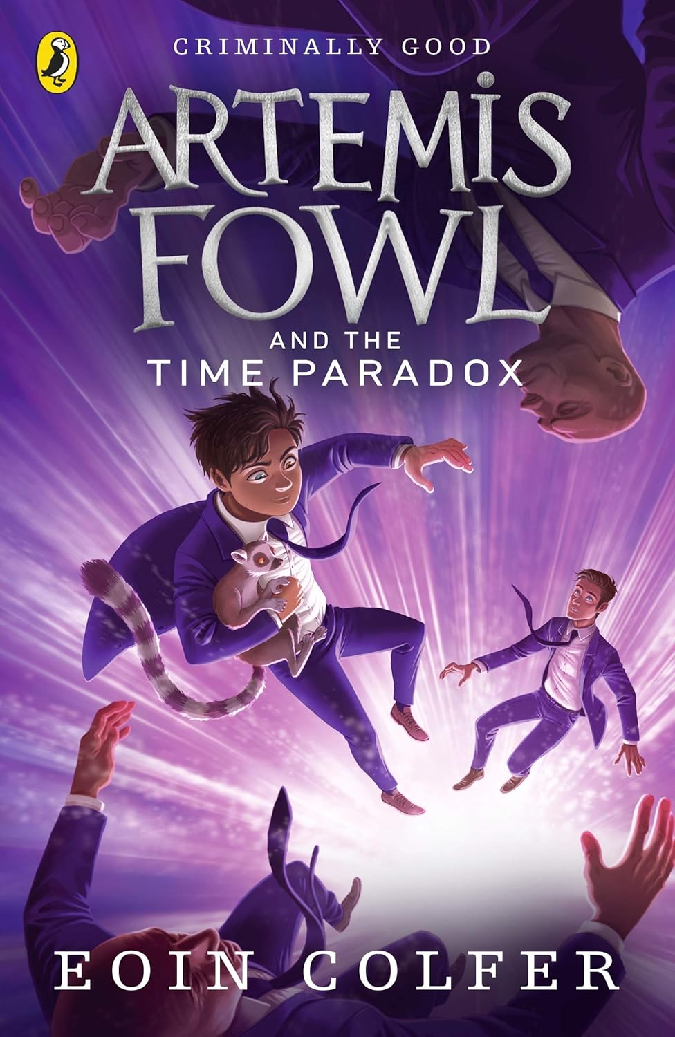 Artemis Fowl and the Time Paradox Cover Penguin Eoin Colfer 9780141339122