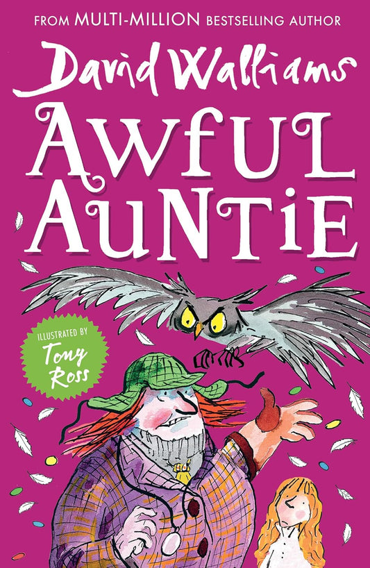 Awful Auntie Cover HarperCollins David Walliams 9780007453627