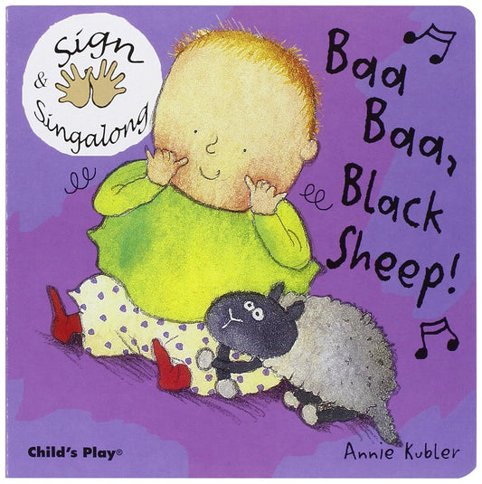 Baa Baa Black Sheep Illustrated by Annie Kubler Published by Child's Play 9781904550013