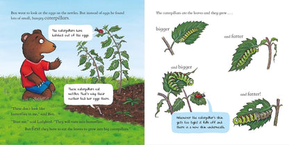 Ben Plants a Butterfly Garden Inside Nosy Crow Axel Scheffler 9781839941757
