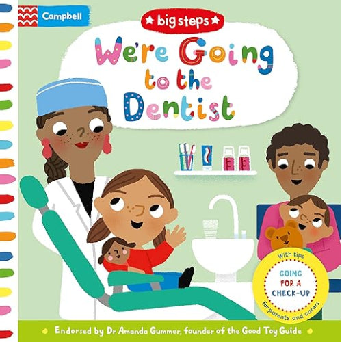 Big Steps We're Going to the Dentist Campbell Illustrated by Marion Cocklico 9781529004021
