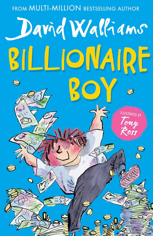Billionaire Boy Cover HarperCollins David Walliams 9780007371082
