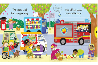 Busy Fire Station Illustrated Jo Byatt Publisher Campbell Inside Pages