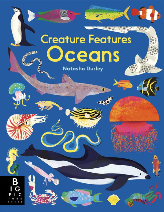 Creature Features Oceans Cover Templar Books Natasha Durley 9781787415782