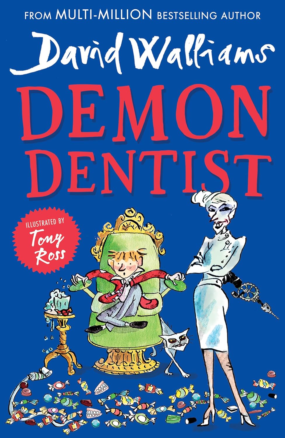 Demon Dentist Cover HarperCollins David Walliams 9780007453580