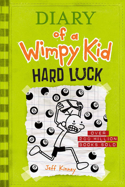 Diary of a Wimpy Kid: Hard Luck Cover Jeff Kinney Penguin 9780141355481  