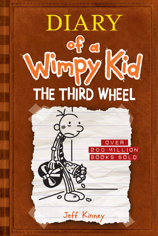 Diary of a Wimpy Kid: The Third Wheel Cover Jeff Kinney Penguin 9780141345741