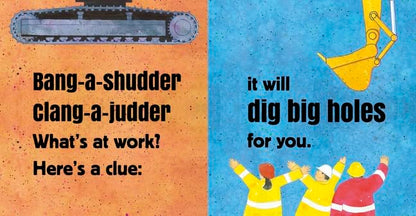 Dig, Dump, Roll, pages Sally Sutton publisher Walker Books, 9781406385038