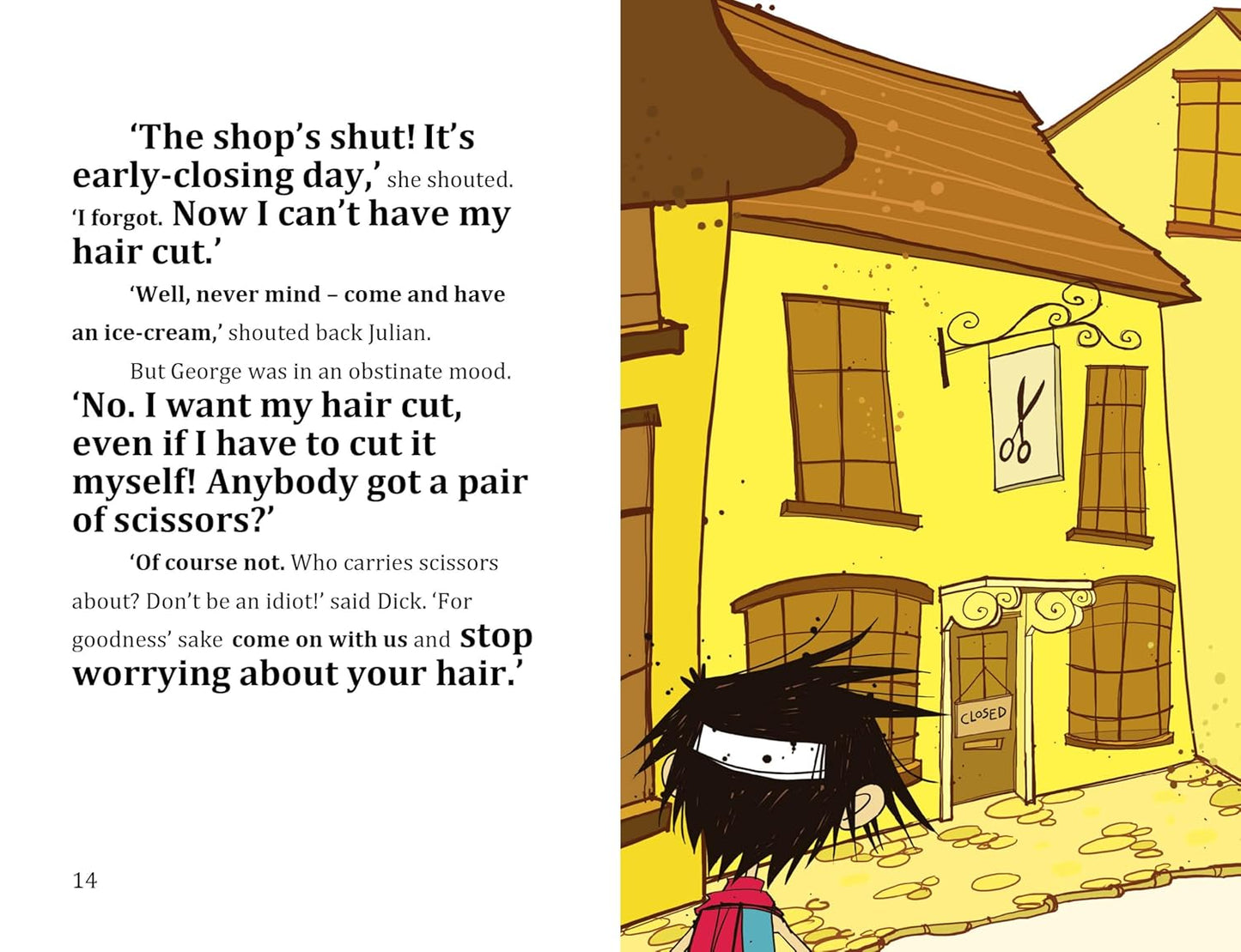 George's Hair Is Too Long Pages Hachette Enid Blyton 9781444916263