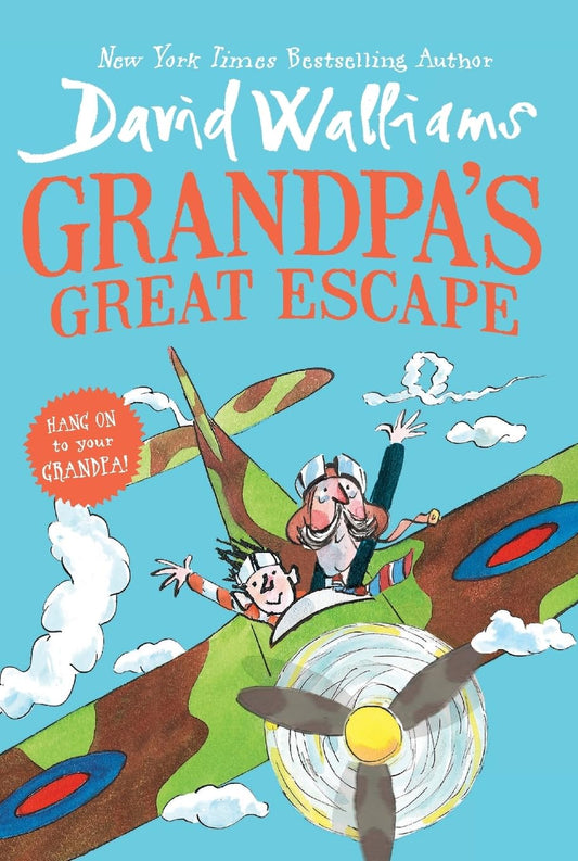 Grandpa’s Great Escape Cover HarperCollins David Walliams 9780008183424