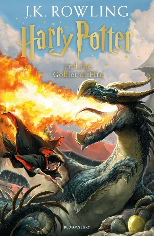 HP Goblet of Fire Cover JK Rowling Bloomsbury 9781408855683