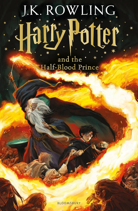 HP and Half-Blood Prince Cover JK Rowling Bloomsbury 9781408855706