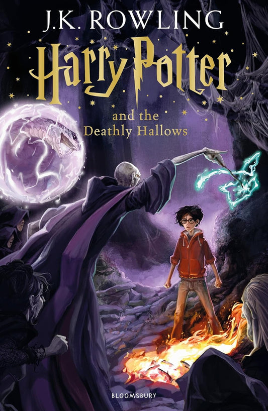 HP and the Deathly Hallows JK Rowling Cover 9781408855713